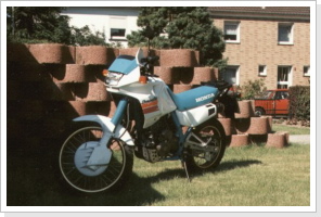 1990 dann das erste eigene Motorrad.